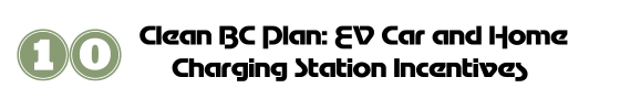 Clean BC Plan: EV Car and Home Charging Station Incentives